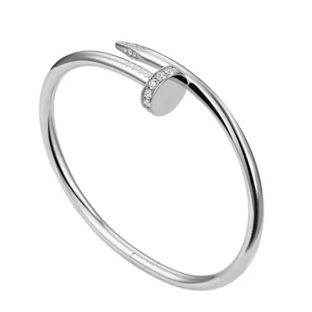 Men and Women Stainless Steel With Zircon Bracelet